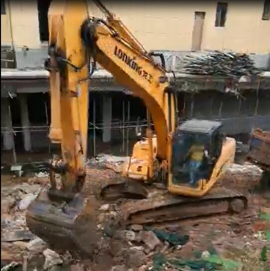 江西天皓房地产有限公司野蛮施工,袁州区下浦街道、湛朗街道城管大队视若无睹,执法不作为