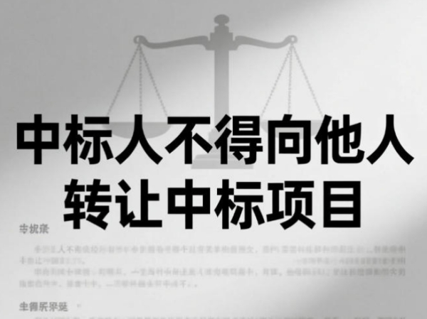中标单位不干活？这种操作违法，还坑老百姓！