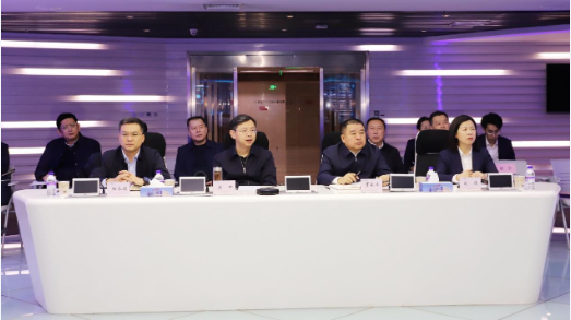 山西省文旅厅党组书记刘冲一行赴山西文旅集团调研1 山西省文旅厅党组书记刘冲一行赴山西文旅集团调研1